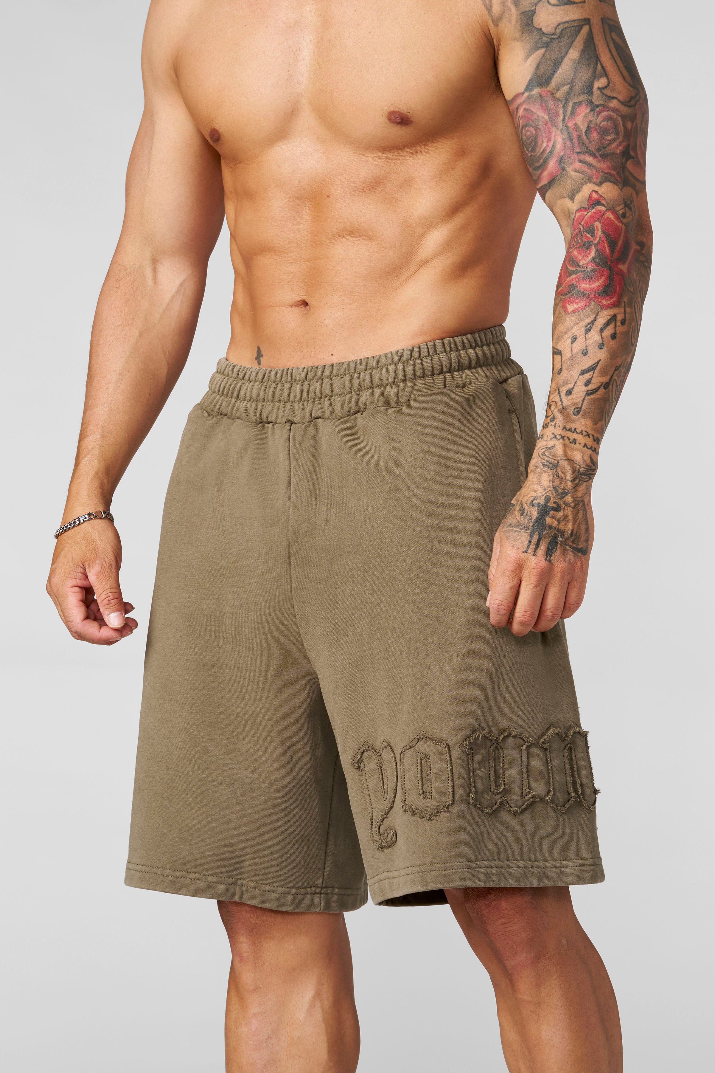 1027 - Patchwork Shorts - Image 6