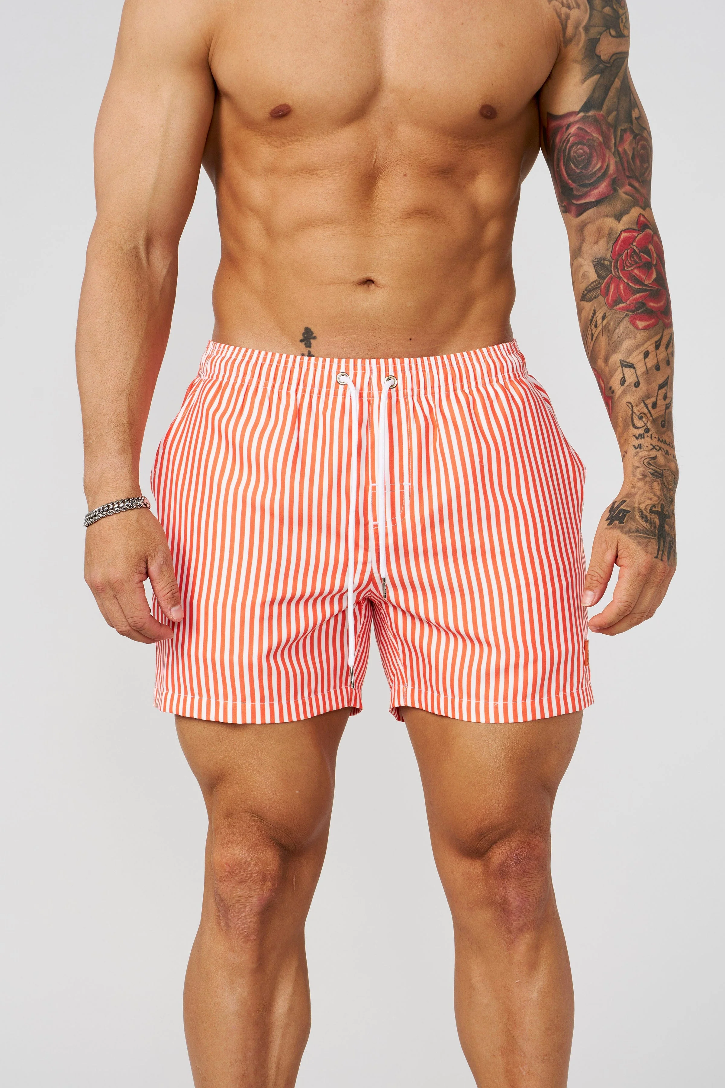 1056 - Striped Swim Shorts - Image 11
