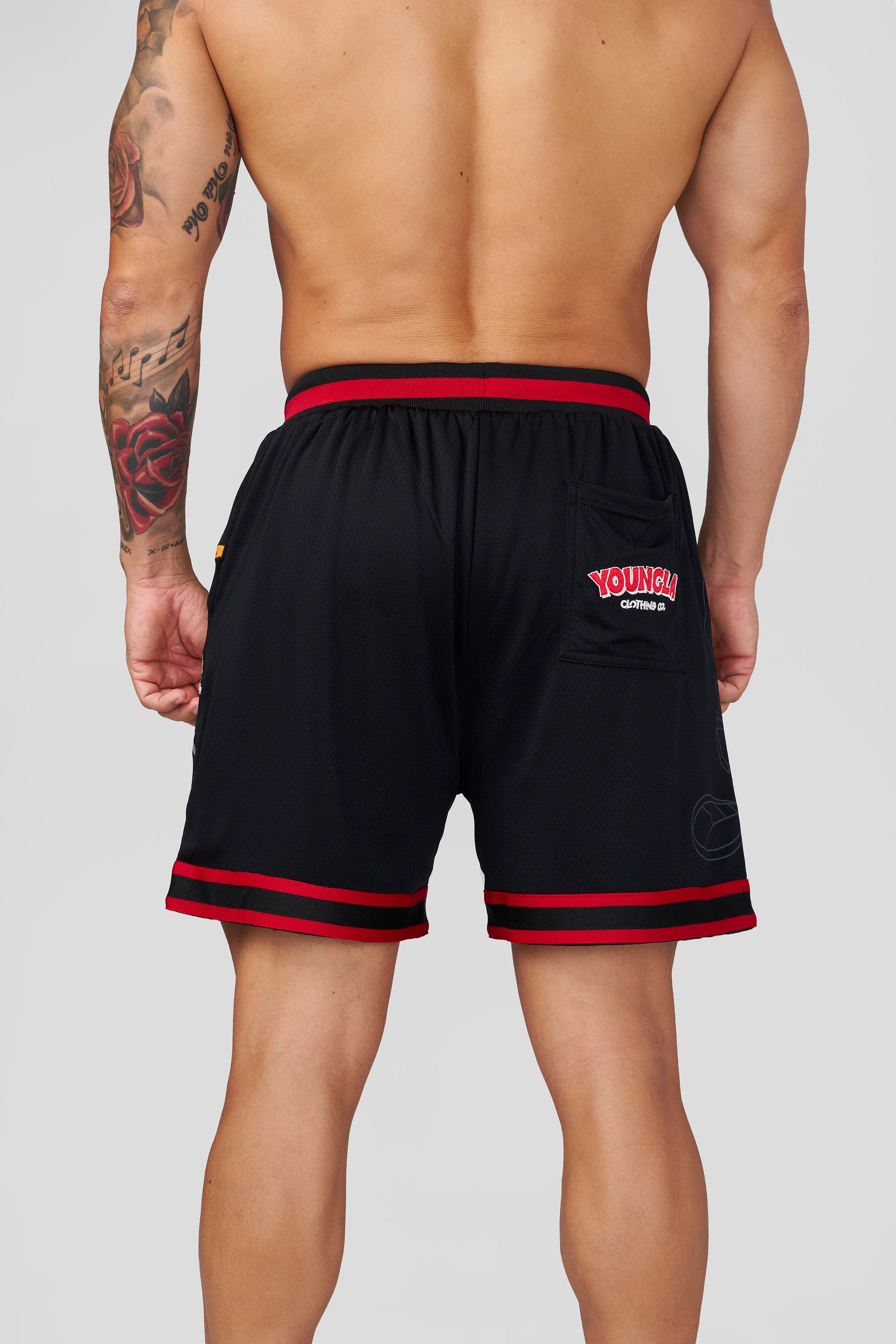 1071 - Looney Tunes Embroidered Patch Shorts - July 7th - Image 7