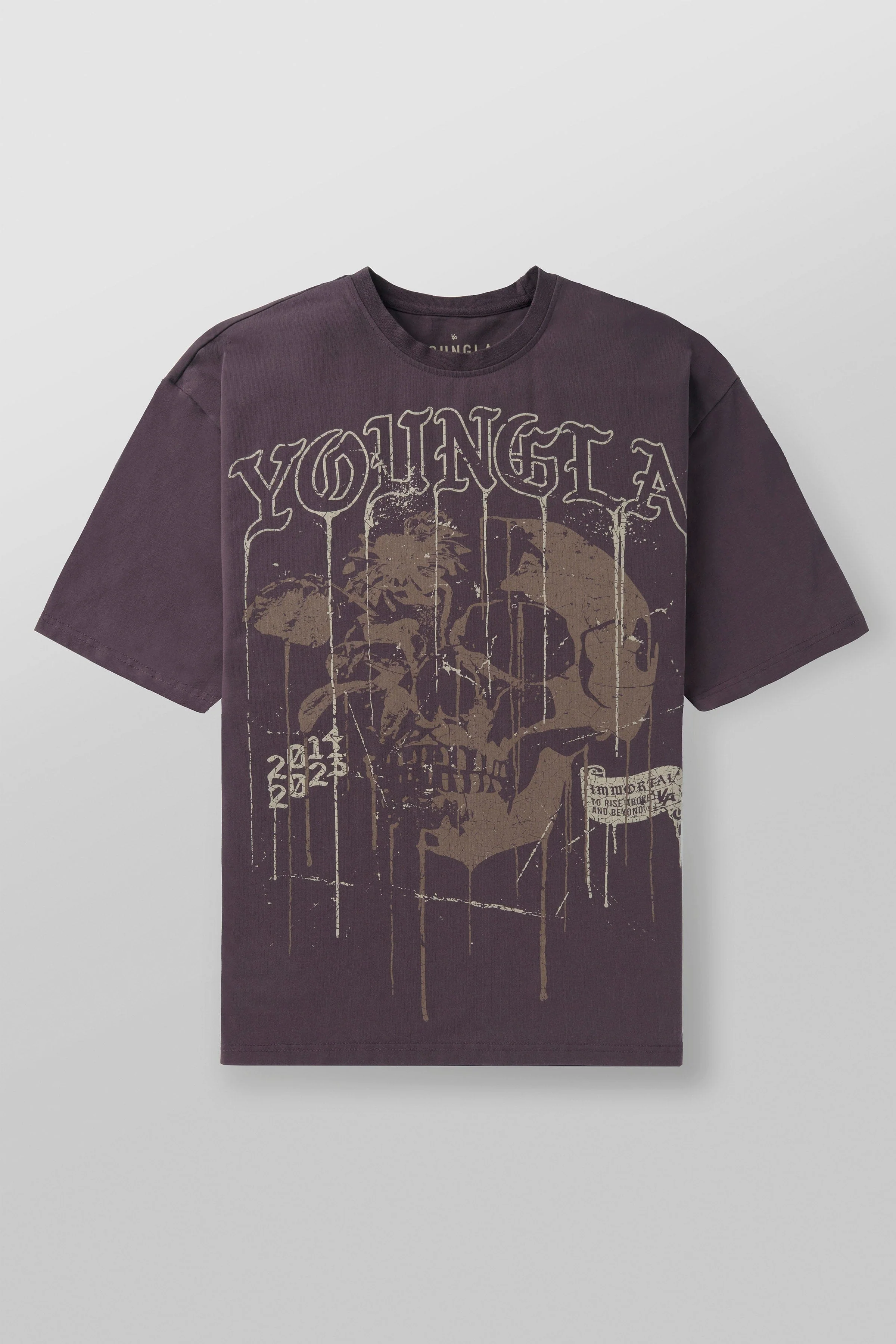 4116 - Floral Skull Tees - Image 8