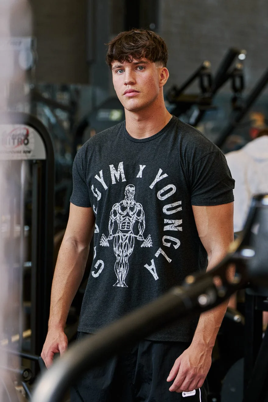 4206 - Gold's Gym Heather Tees - Image 5