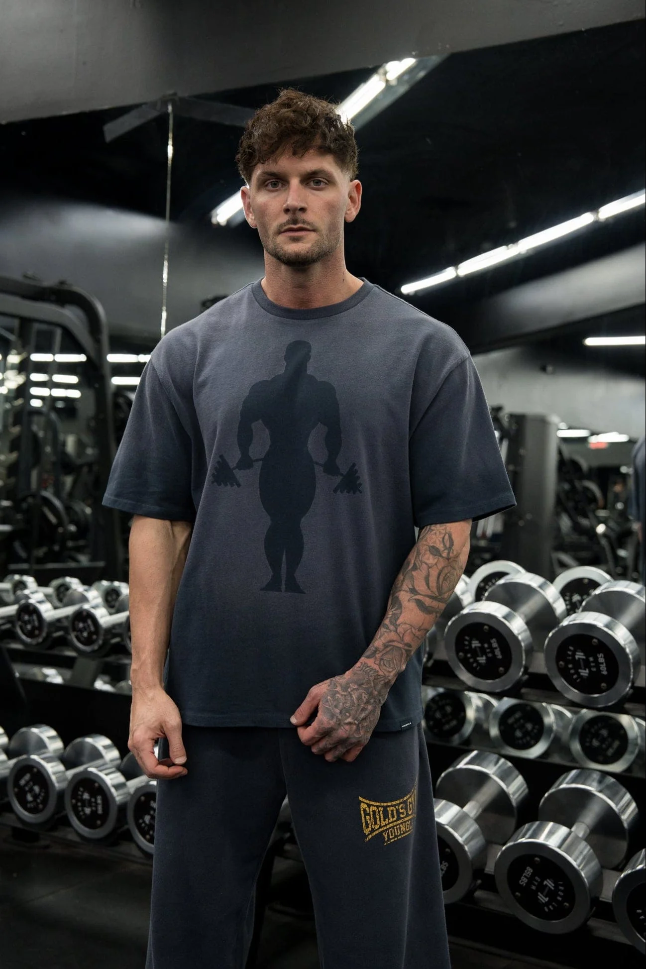4285 - Gold's Iron Legacy Shadow Tees - Image 2