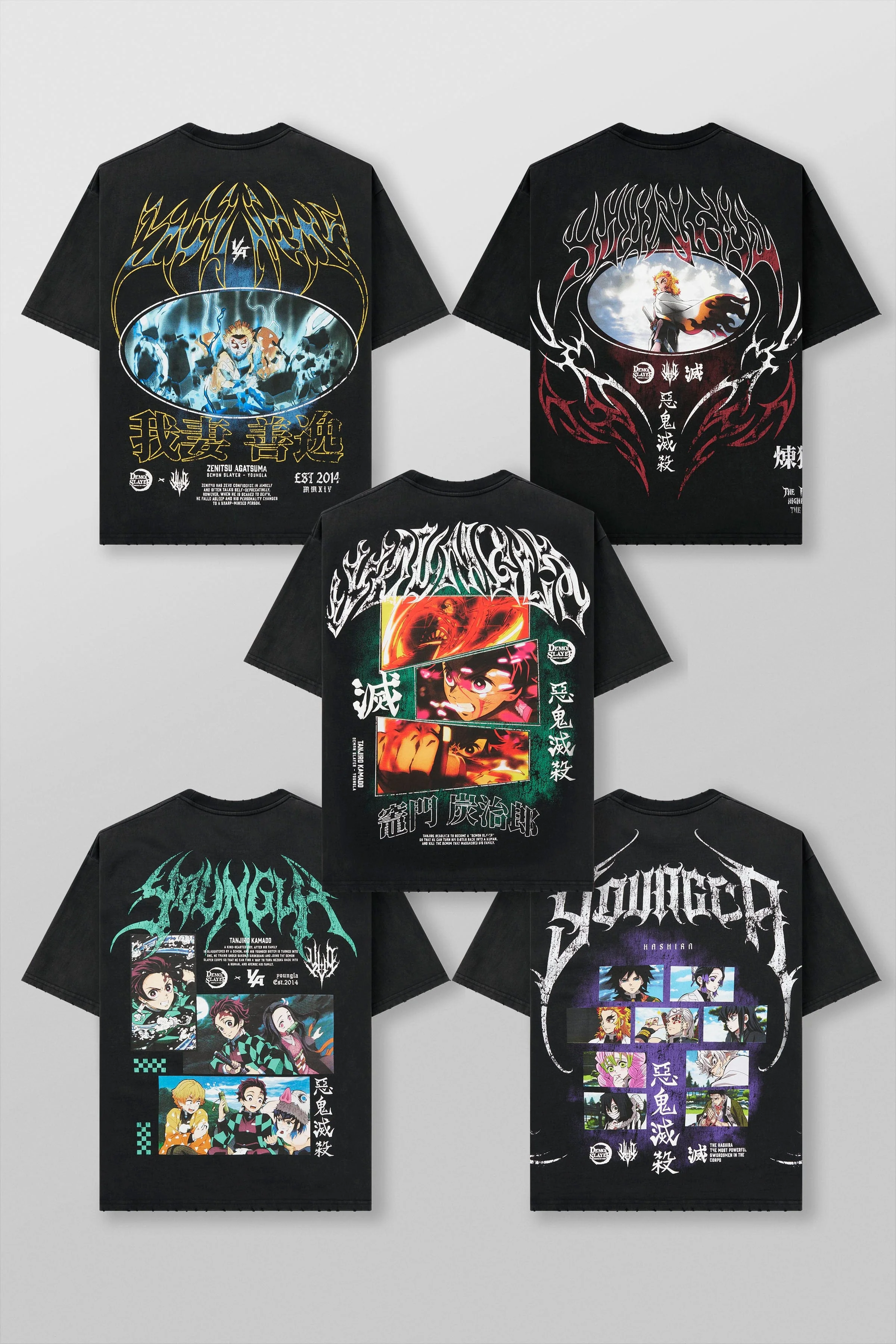 4297 - Demon Slayer: Kimetsu no Yaiba - Anime Tees - Image 2