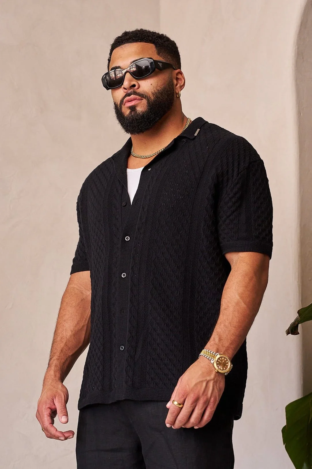 4335 - Monte Carlo Knit Button-Ups