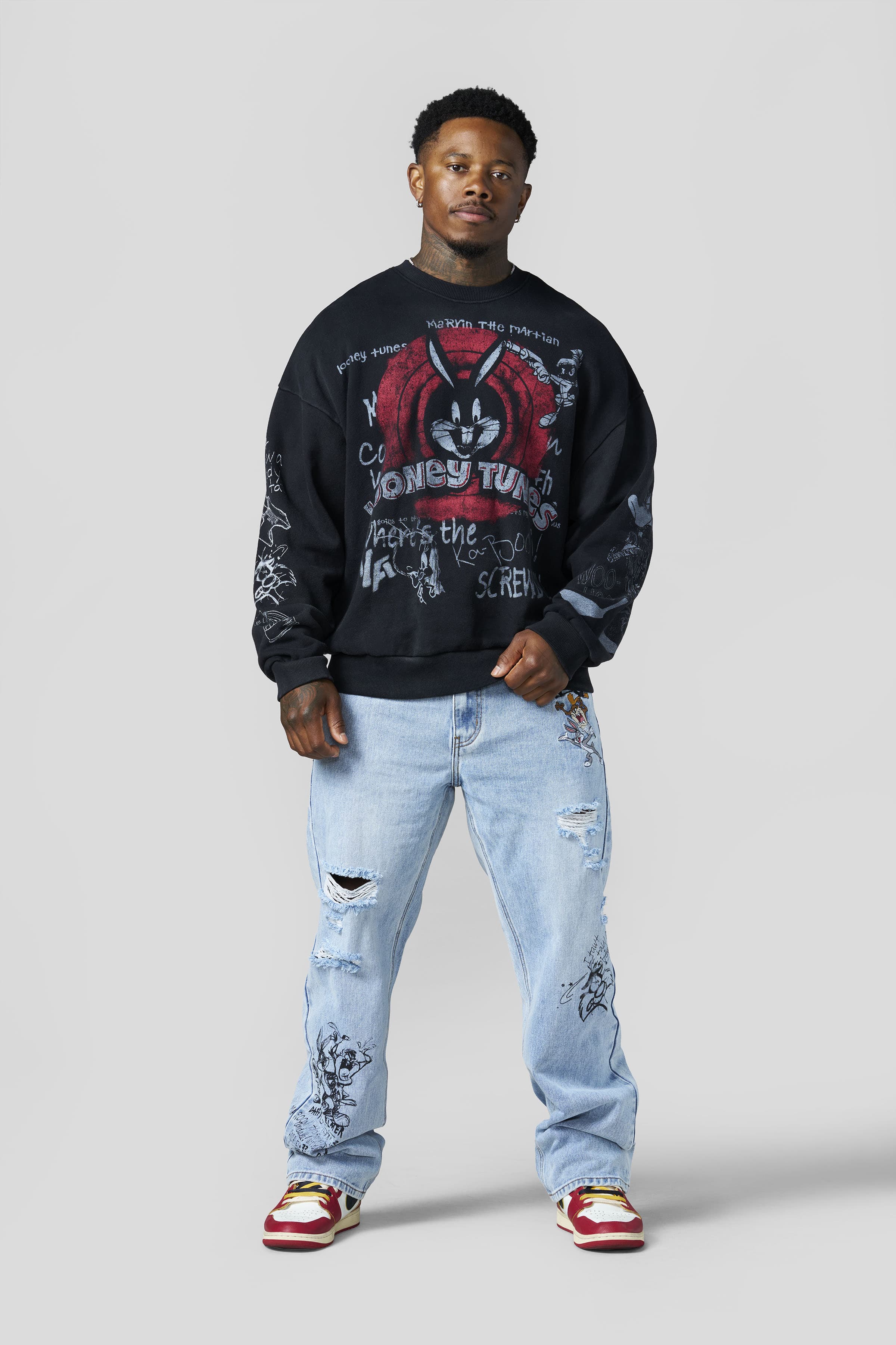 5256 - Looney Tunes Graffiti Crewnecks - July 7th - Image 3