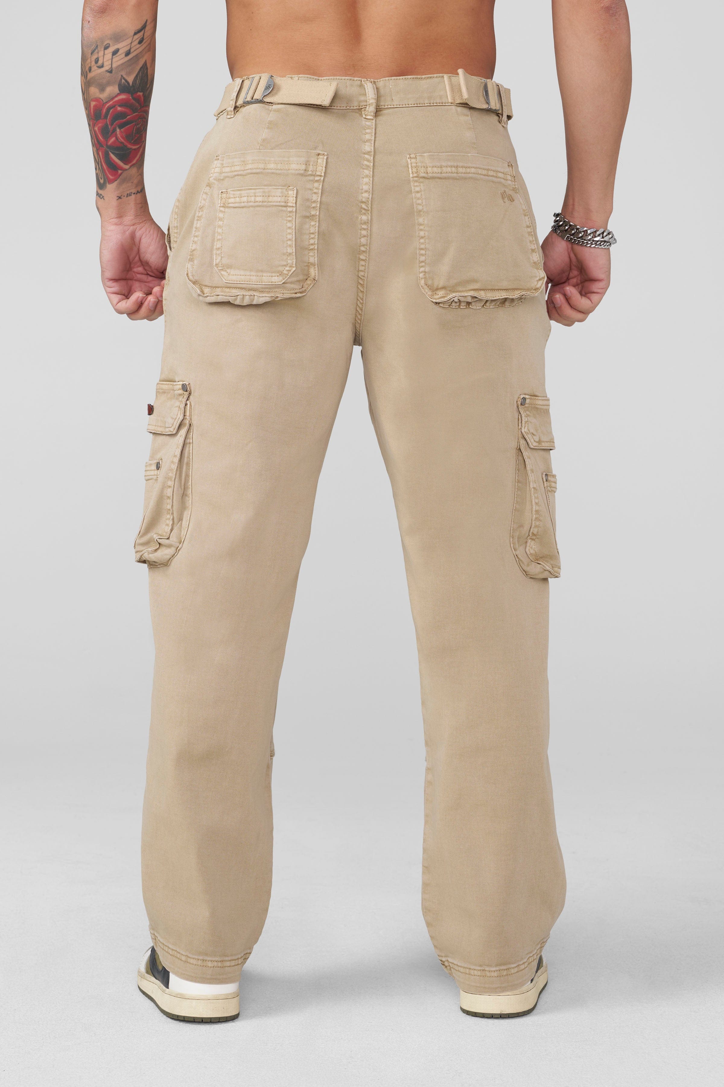 6032 - Old Money Twill Cargo Pants - Image 6