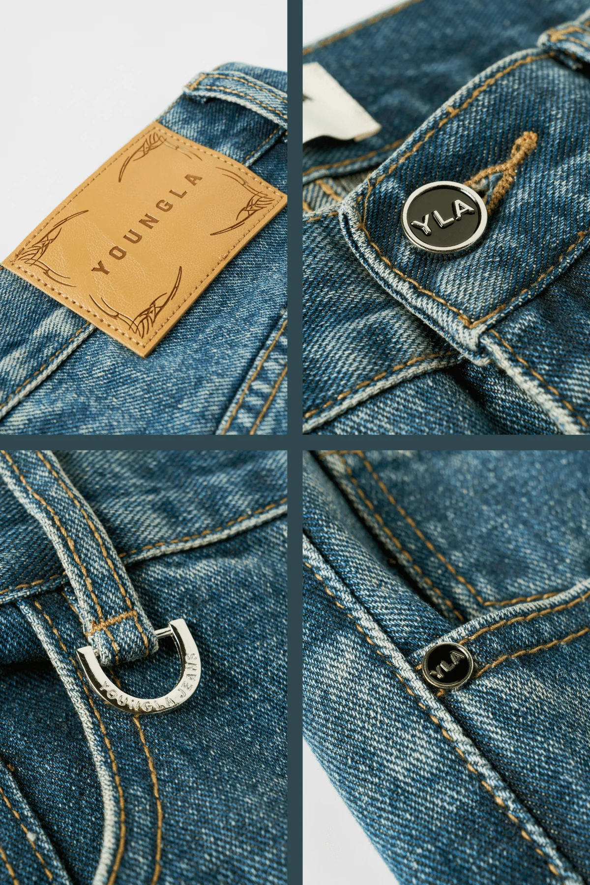 6037 - Loose Essential Jeans - Image 5