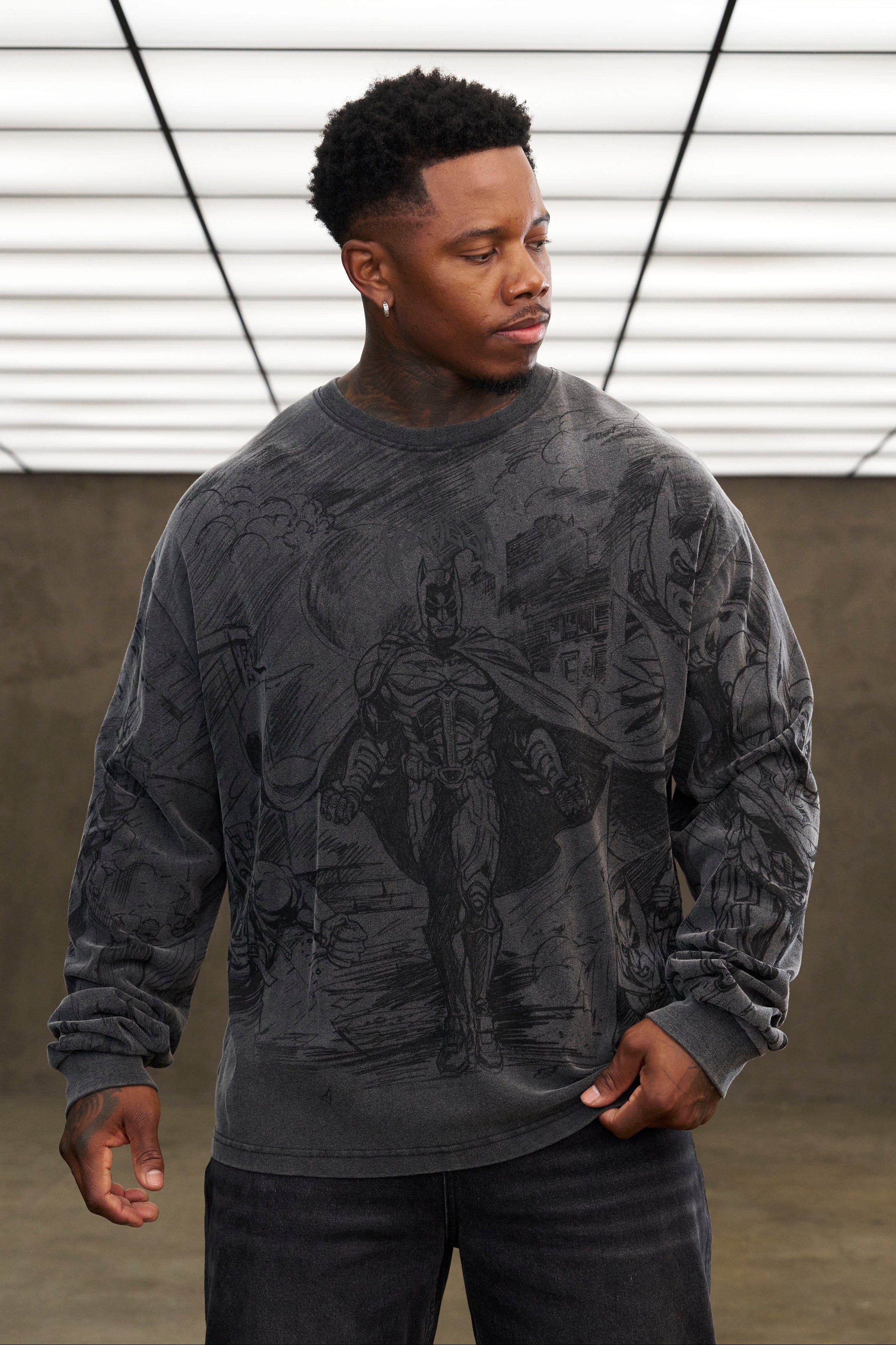 8002 - Batman Comic Longsleeves - Image 2