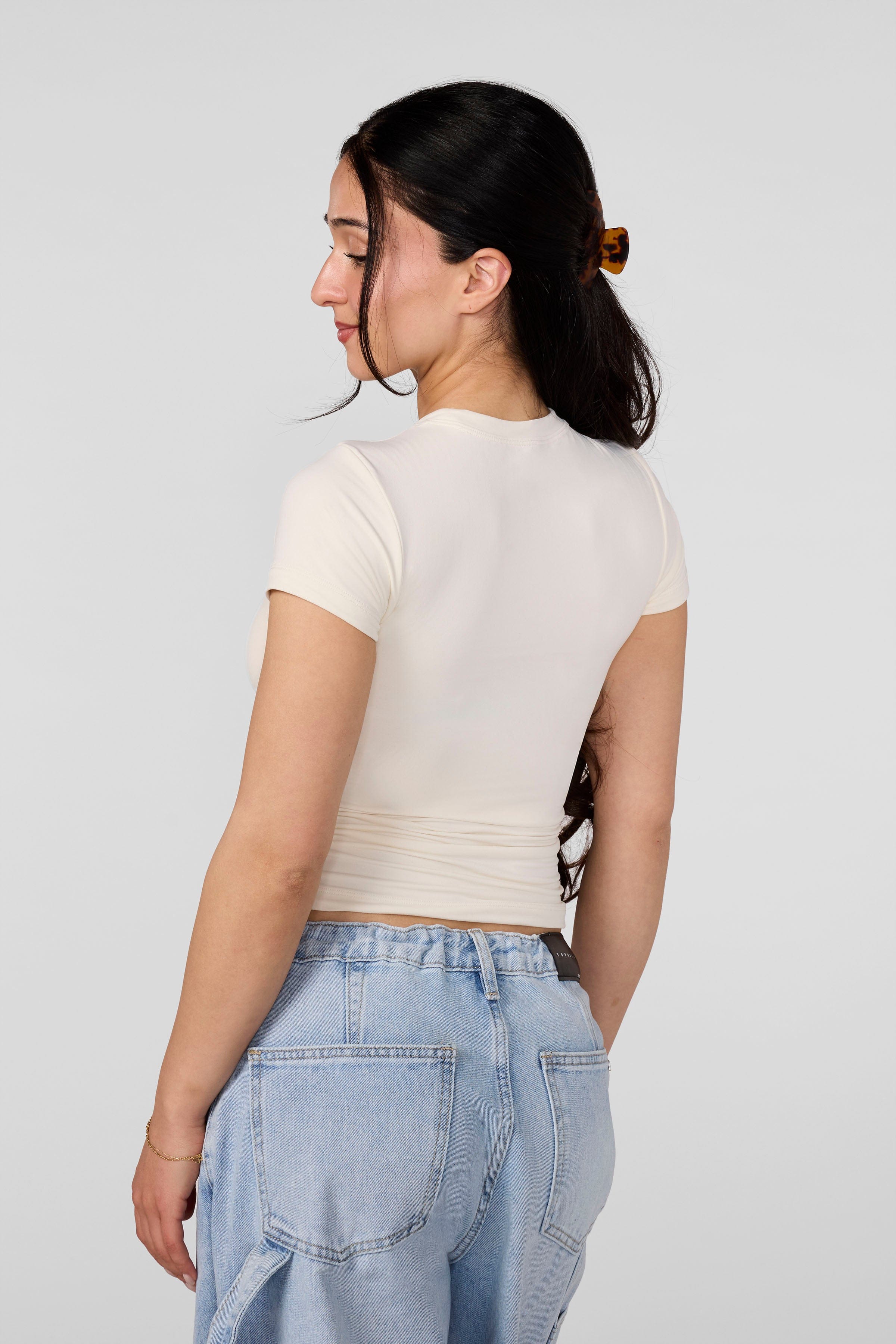 W4279 - Studio Edit Fitted Tee - Image 7