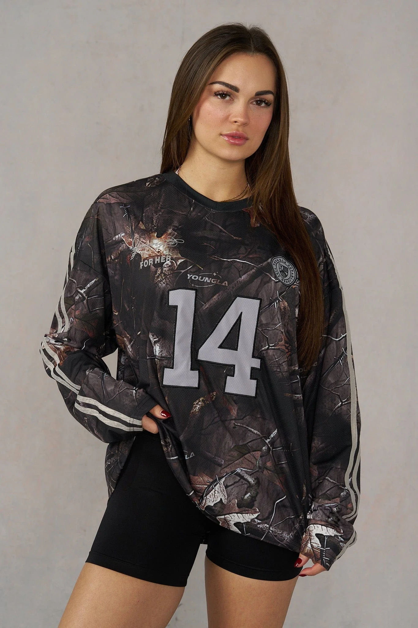 W4302 - Camo Longsleeve Jersey - Image 8