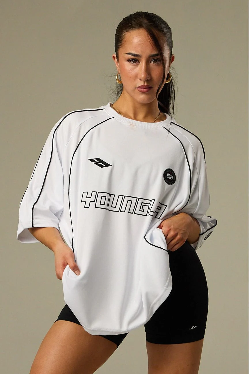 W4329 Oversized Soccer Jersey - July 7th - Image 2