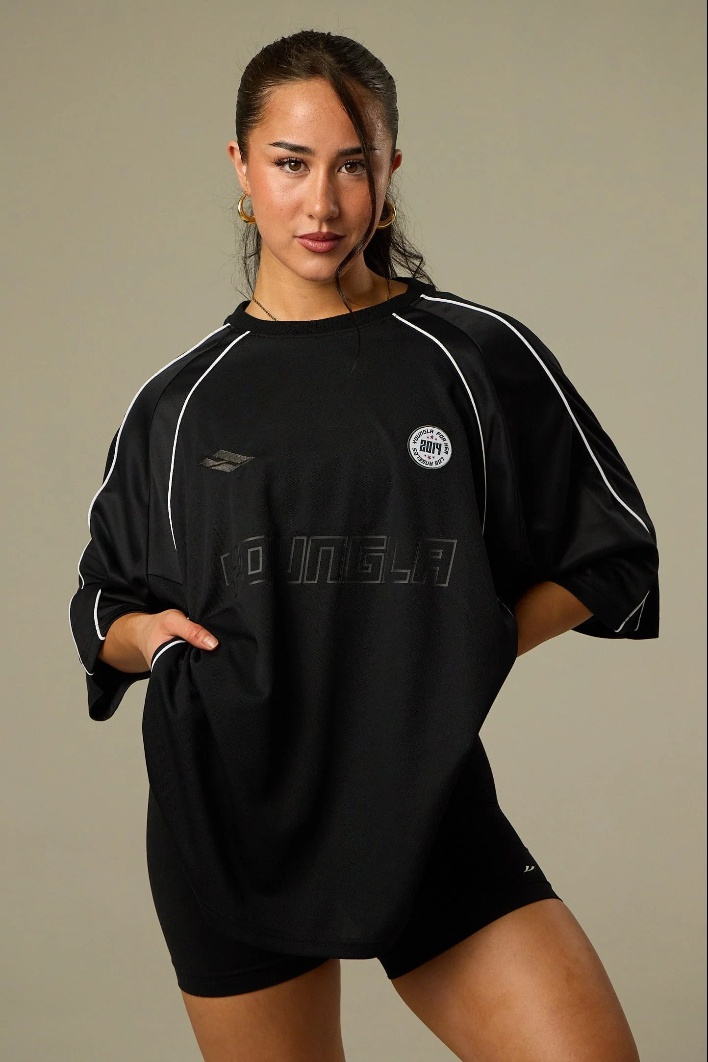 W4329 Oversized Soccer Jersey - July 7th - Image 4