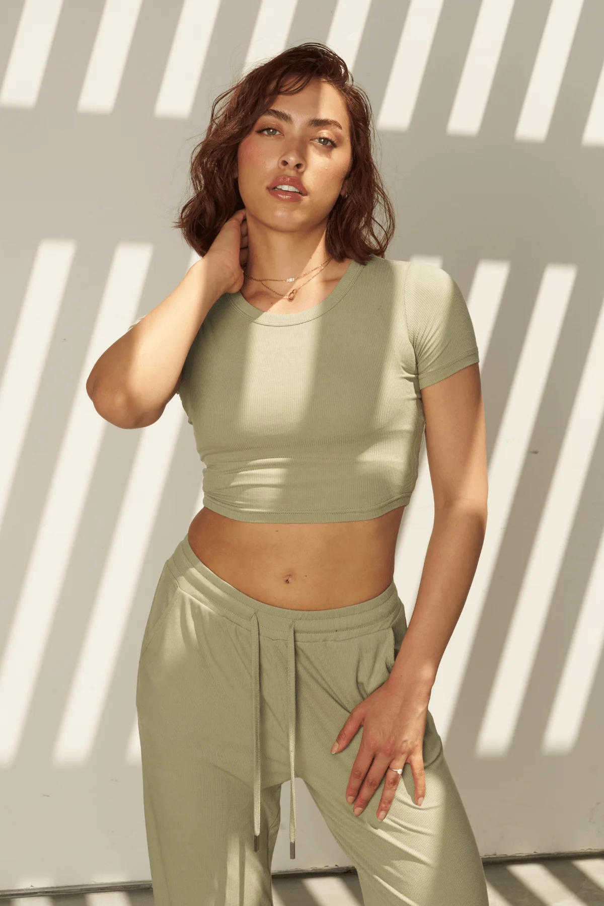 W451 Ivy Ribbed Tee - Image 6