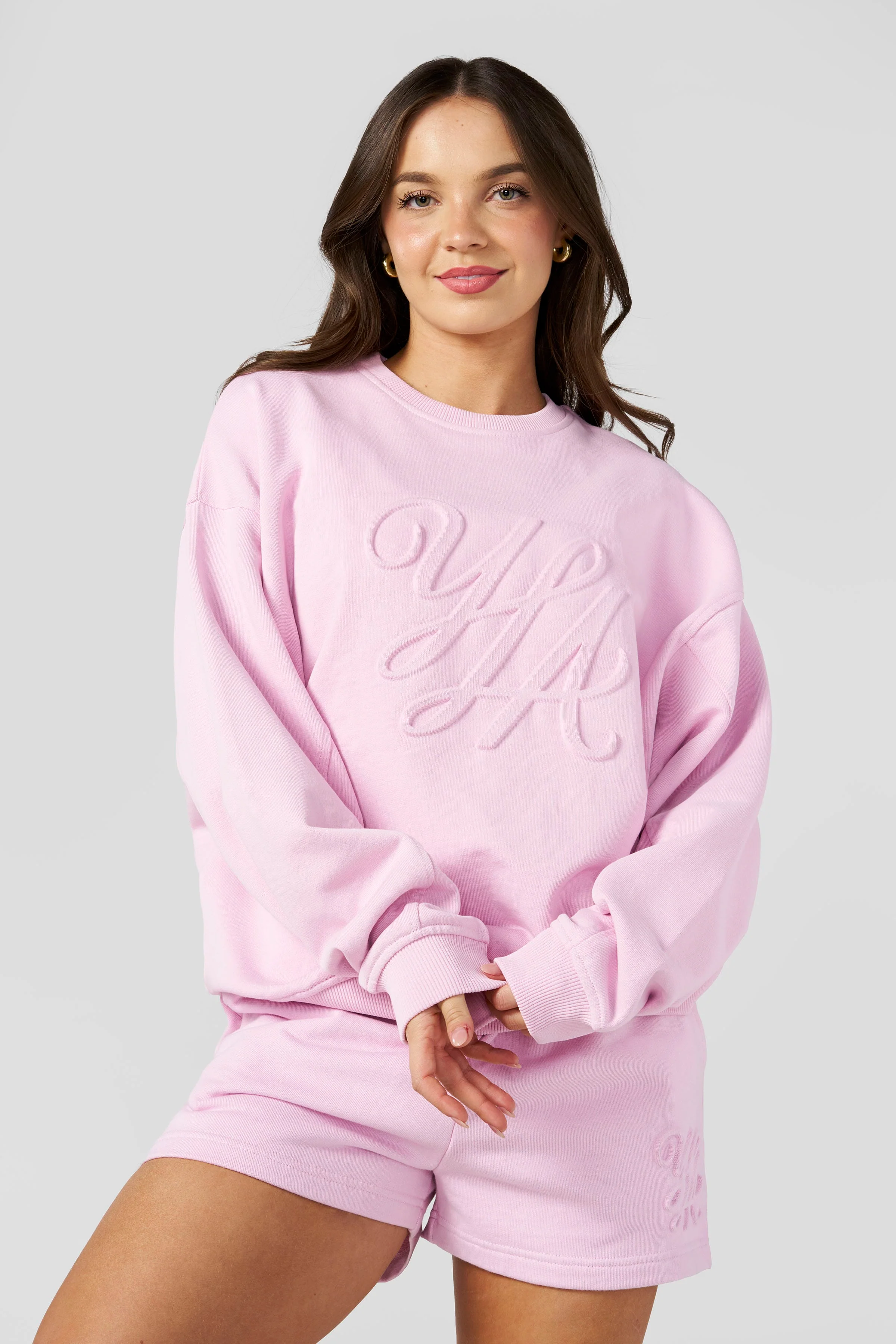 W5129 - Emblem Embossed Crewneck - Image 8