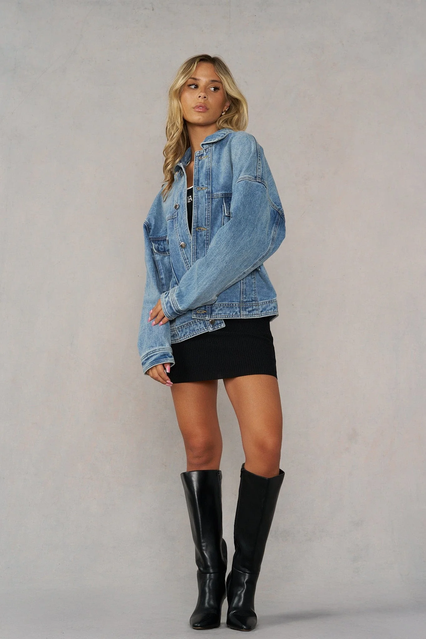 W5165 - Selena Denim Jacket - Image 7